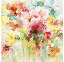 Schilderij met bloemmotief