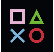PlayStation symbolen: vierkant, driehoek, kruis, cirkel