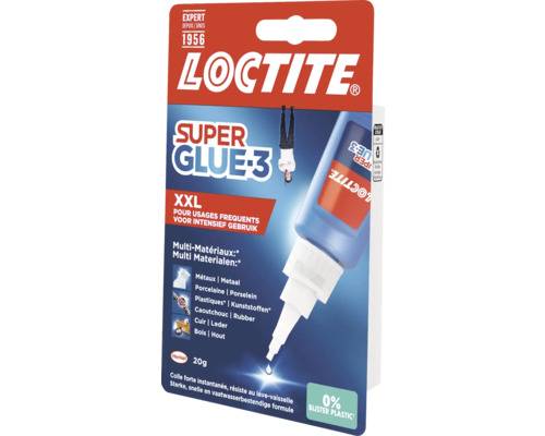 Loctite Super Glue 3 lijm voor diverse materialen, 20 gram