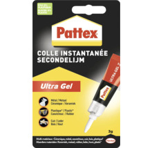 Pattex Ultra Gel secondelijm 3 gram
