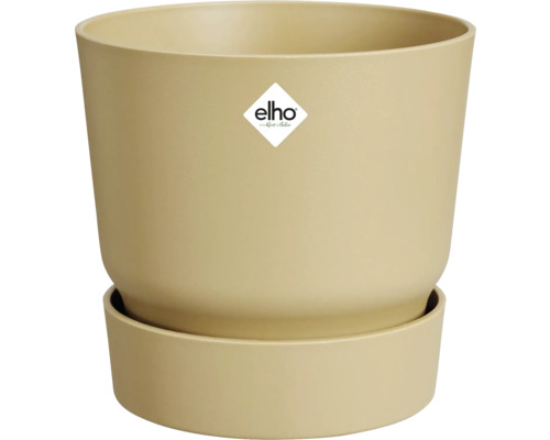 ELHO Bloempot Greenville Kunststof beige Ø 47 cm H 44 cm