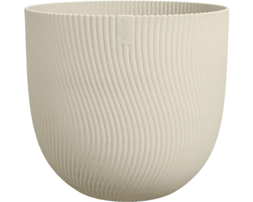 ELHO Bloempot Sereh Kunststof beige Ø 39 cm H 33,3 cm