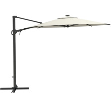 SOLUNA Zweefparasol Led beige Ø 300 cm