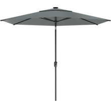 SOLUNA Parasol LED antraciet Ø 300 cm