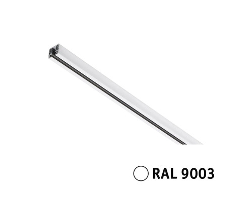 Enkele rail voor een lichtsysteem
