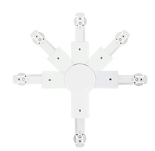 Plafondspot systeem met zes spots