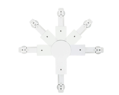 Plafondspot systeem met zes spots