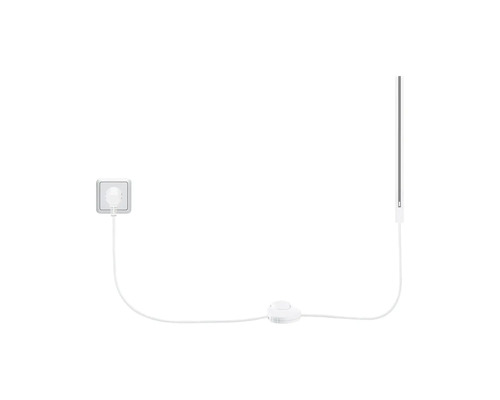 Vloerlamp met voetschakelaar, stekker en ledlamp
