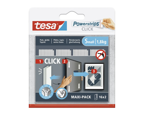 TESA Powerstrips Click 16x2 S