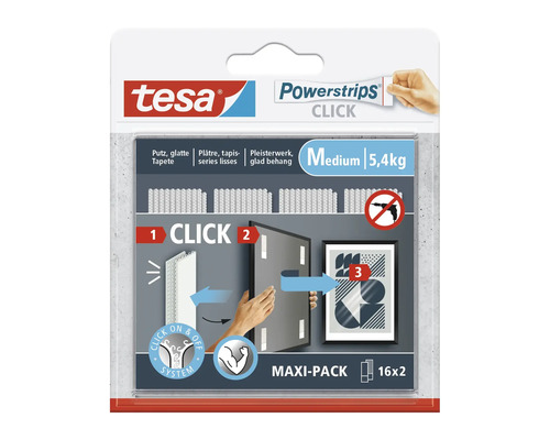 TESA Powerstrips Click 16x2 M