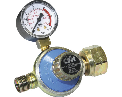 CFH Propaanregelaar met manometer DR 115