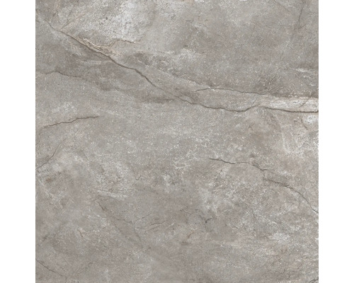 Grijze vloertegel met steendecor