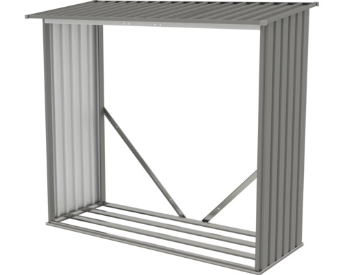 Houtopslag van metaal voor buiten