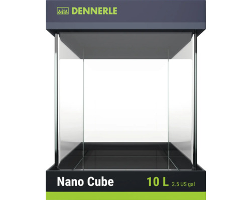 Dennerle Nano Cube aquarium met een inhoud van 10 liter