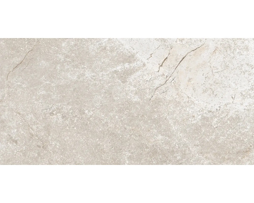 Wand- en vloertegel Wells donker beige 30x60 cm gerectificeerd