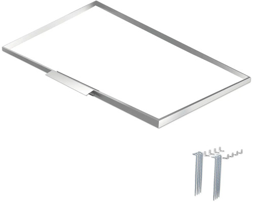 KONSTA Vloerframe zilver tbv tuinhuis Premium 013433 5 m2