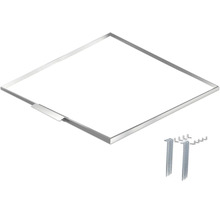 Vierkante LED plafondlamp met montagemateriaal