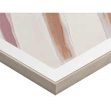 Detail van een ingelijste abstracte afbeelding voor wanddecoratie