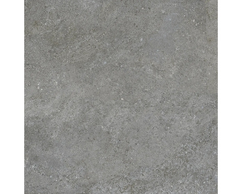 MIRAVA Wand- en vloertegel Marseille donker grijs 60x60 cm gerectificeerd Grijze vloertegel met steenstructuur