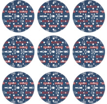 Schuurpapier met verschillende korrelgroottes, geschikt voor schuurwerkzaamheden