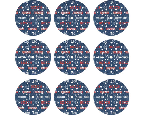 Schuurpapier met verschillende korrelgroottes, geschikt voor schuurwerkzaamheden
