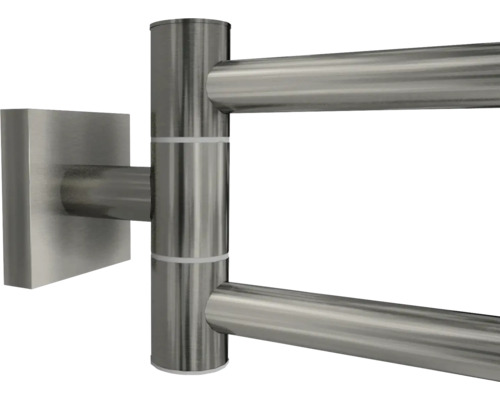 Draaibare handdoekhouder van metaal voor wandmontage