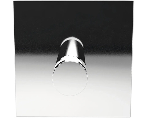 Een buis van metaal.