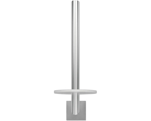 Metalen toiletpapierhouder met plank