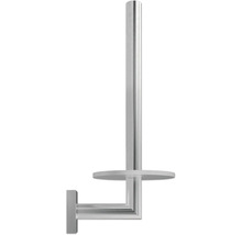 Metalen toiletpapierhouder voor wandmontage