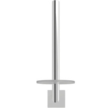 Metalen toiletpapierhouder voor wandmontage