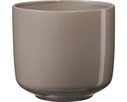 SOENDGEN Bloempot Bari Keramiek Klei beige grijs Ø 16 cm H 14 cm Keramische bloempot