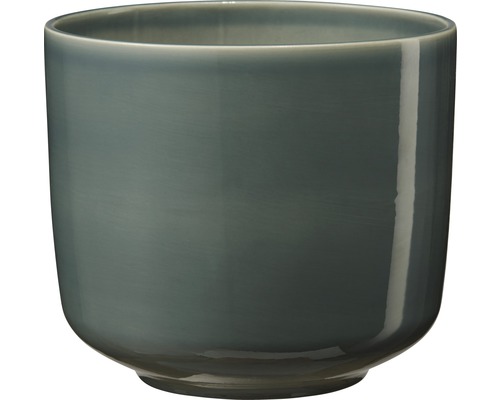 SOENDGEN Bloempot Bari Keramiek Klei groen blauw Ø 13 cm H 12 cm Bloempot van keramiek