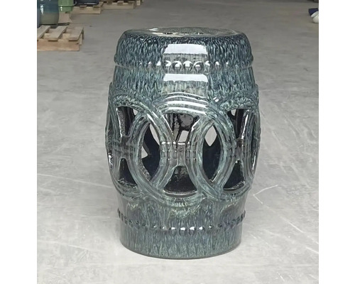 Passion for Pottery Plantenstandaard Isa Aardewerk groen Ø 37 cm H 46 cm