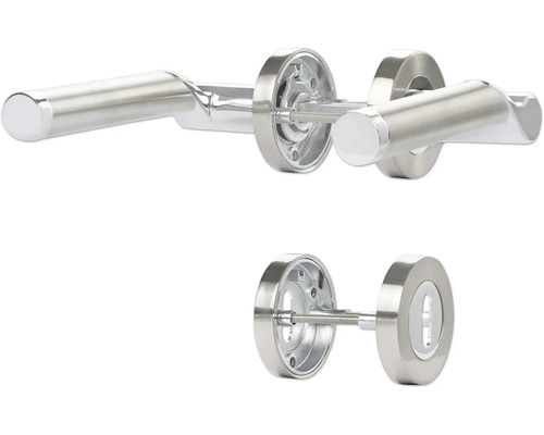 Roestvrijstalen deurbeslag set