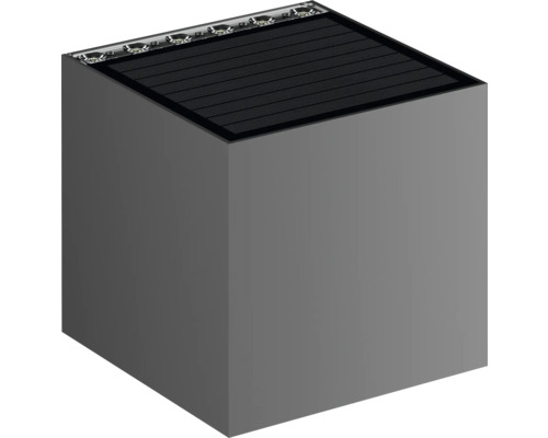 Buitenlamp met zonnepaneel