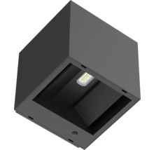 Kubusvormige buitenwandlamp met ledlamp