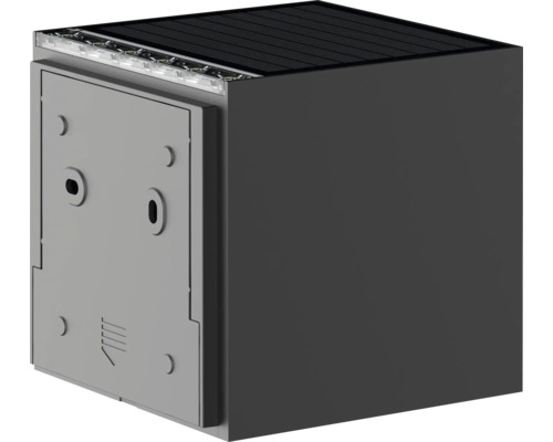 Solar-aangedreven brievenbus met geïntegreerde verlichting