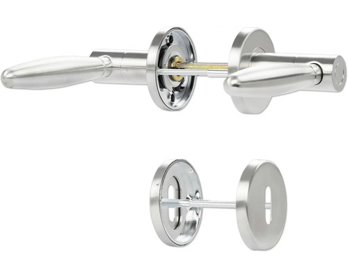 Deurbeslagset met deurklinken en rozetten