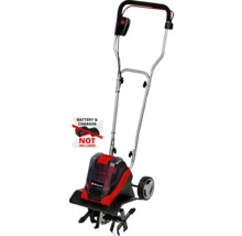 Accu tuinfrees met metalen schacht en roterende tanden