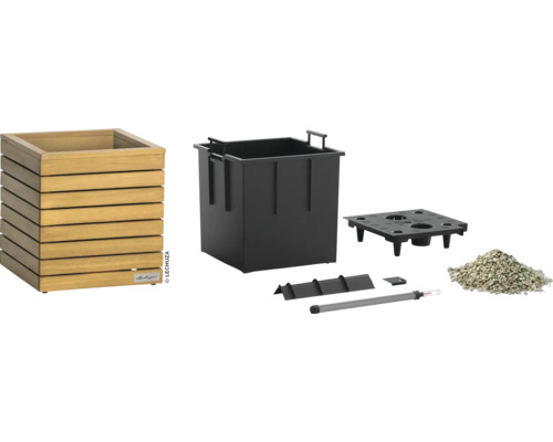 Lechuza Quadro plantenbak met accessoires