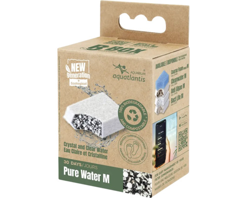 AQUATLANTIS Filtermateriaal B-Box Pure Water M tbv Bio Box binnenfilter Aquatlantis aquariumfilter Pure Water M in verpakking