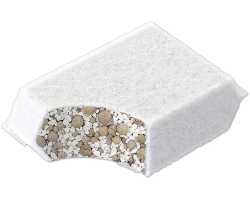 Waterfilter met granulaatvulling