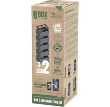 Aquatlantis B-Box Set van 5 modulaire bekers M