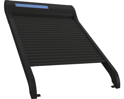 FAKRO GREENVIEW Rolluik ARZ Komfort Solar RAL 7022 (bxh) 55x98 cm, excl. afstandsbediening Rolluik met zonnepaneel