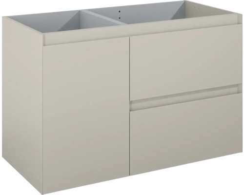 JUNGBORN Wastafelonderkast rechts DECEM 635x1000x458 mm fume mat