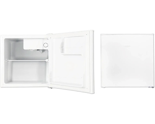 AMICA KB 15150 W Tafelmodel koelkast zonder vriesvak Open en gesloten witte minikoelkast