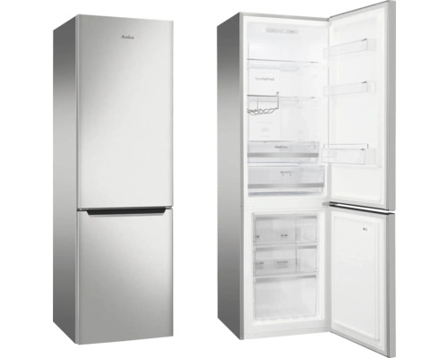 Amica koel-vriescombinatie, vrijstaand, met open deur