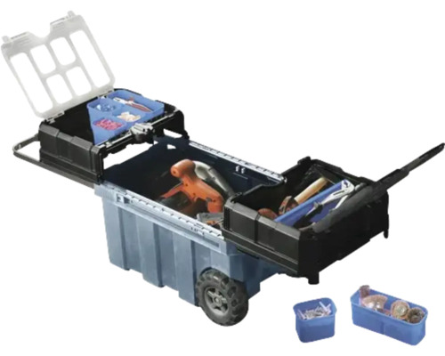 Gereedschapswagen met gereedschap en accessoires