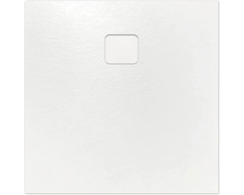 YES by RIHO Douchebak Senza Slate wit 90x80x4,5 cm Vierkante douchebak met afvoer