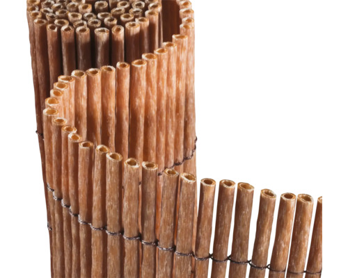 Bamboe mat opgerold